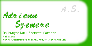 adrienn szemere business card